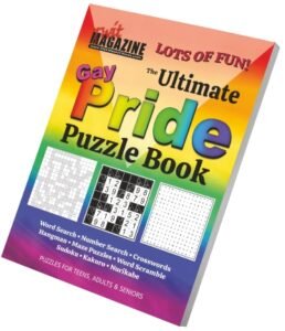 Gay Pride Puzzle Book Cover