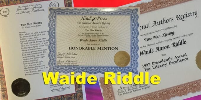 Waide Riddle Feature Image