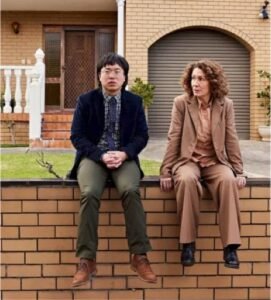 Kitty Flannigan with Aaron Chen photo