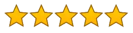 5 Star Rating Clear Background Art