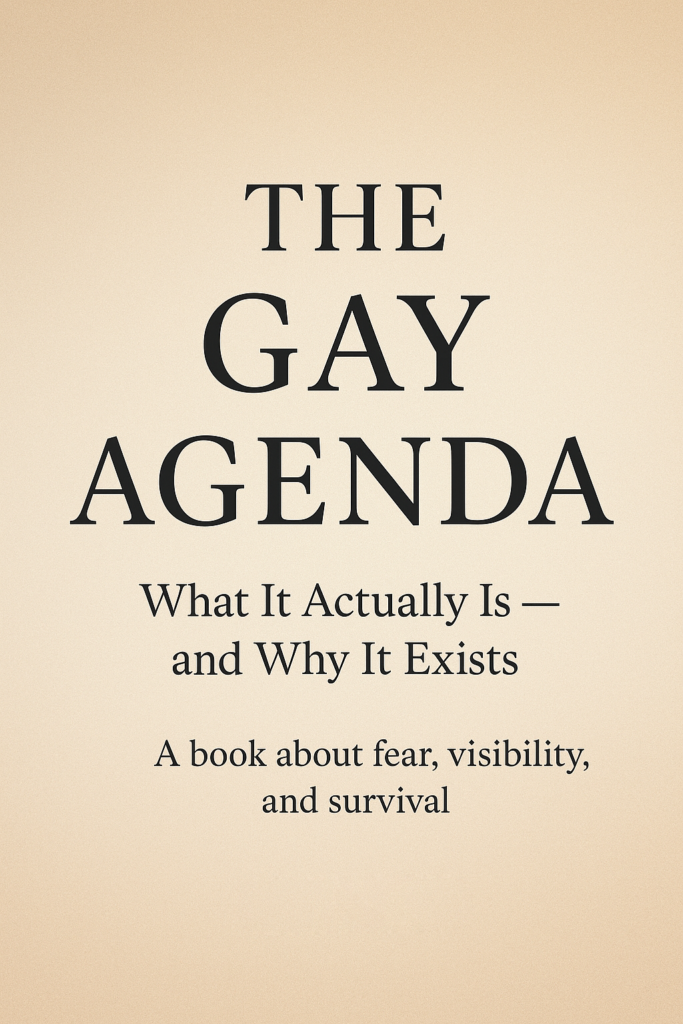 The Gay Agenda Book Cover