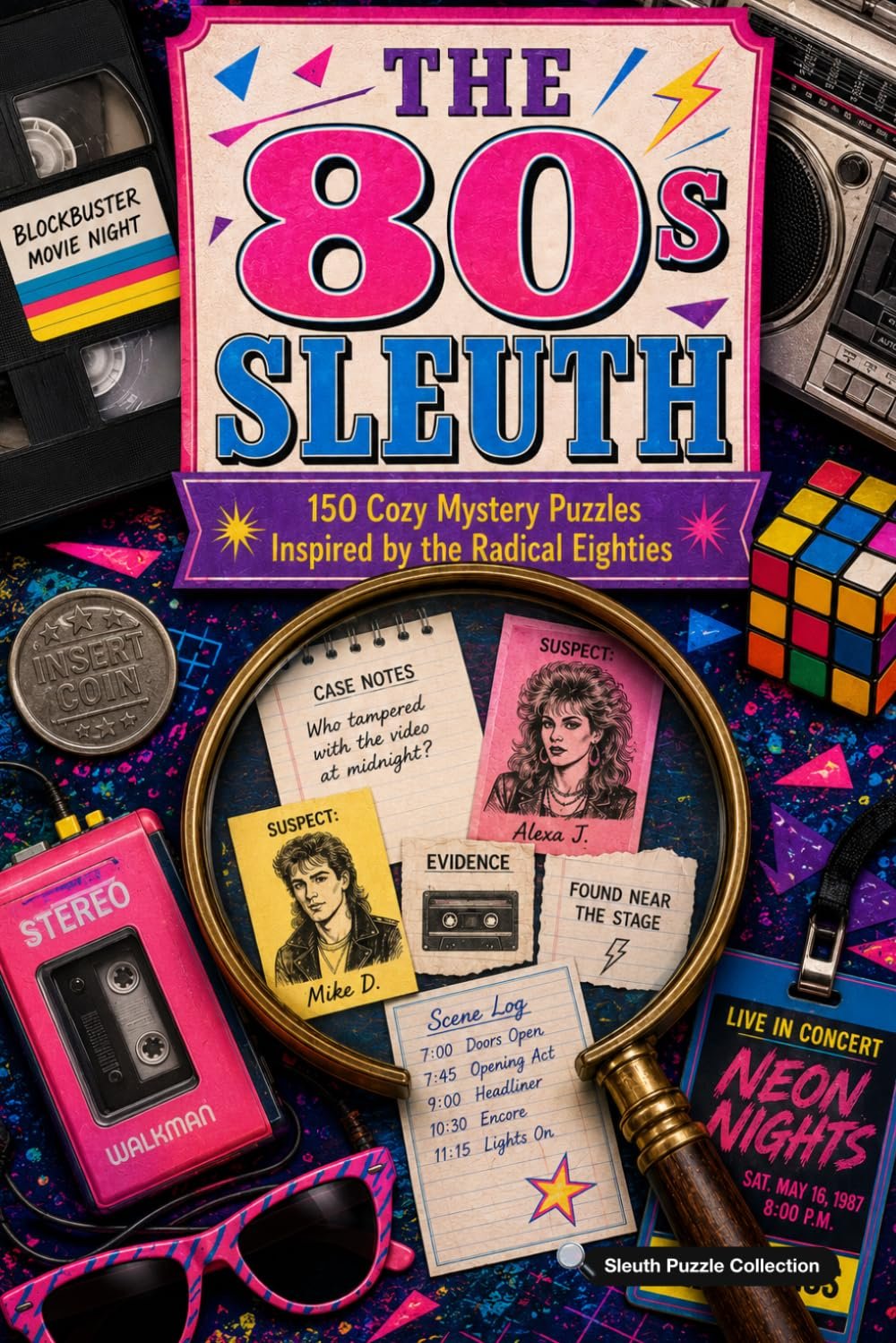 The 80s Sleuth Book Cover