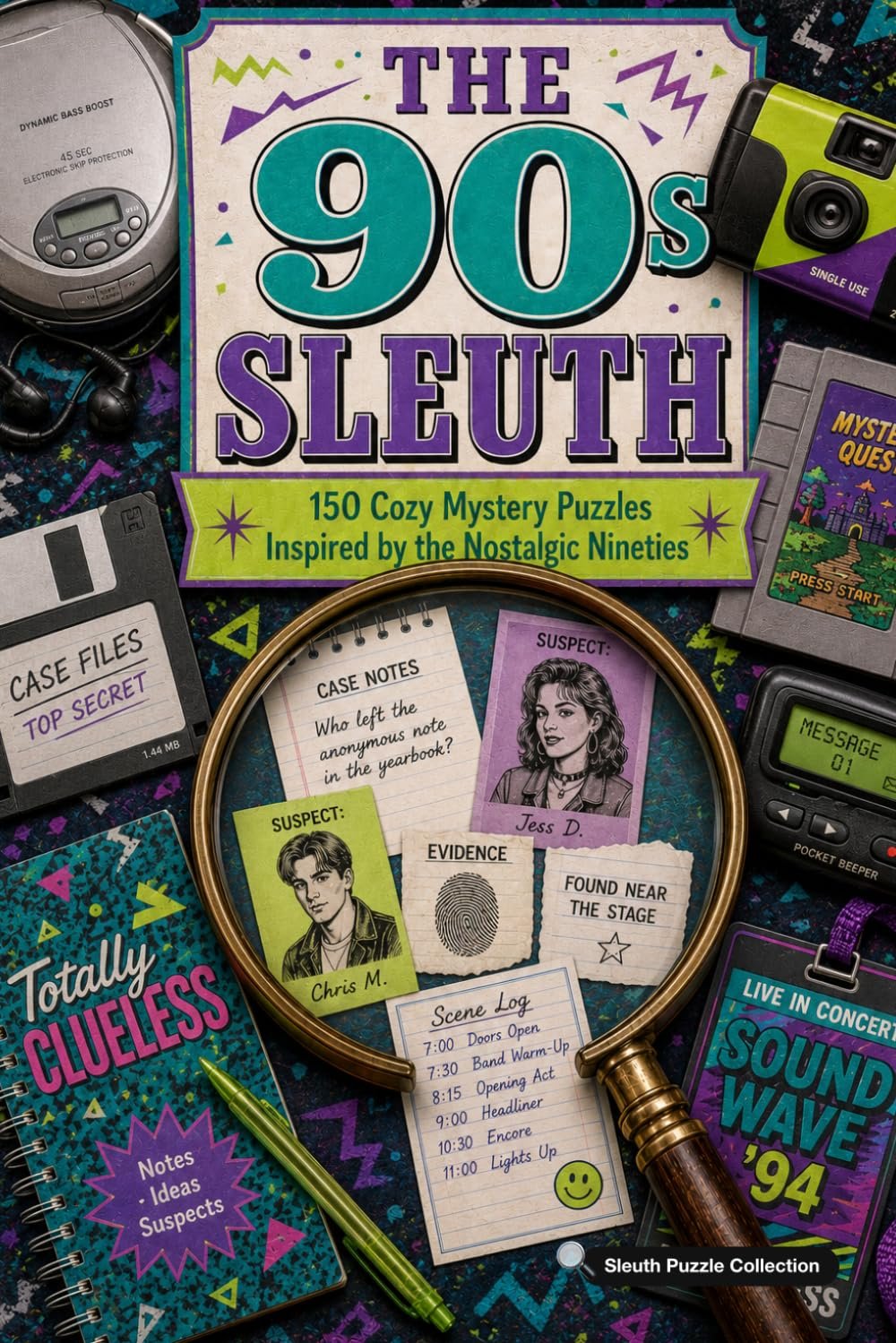 The 90s Sleuth Book Cover