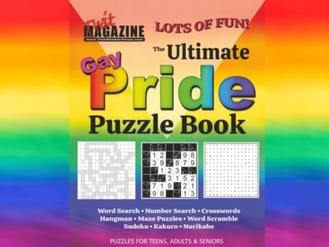 Gay Pride Puzzle Book Feature Image