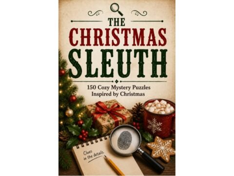 Christmas Puzzle Book Cover Image