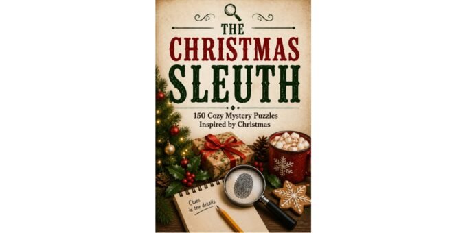 Christmas Puzzle Book Cover Image
