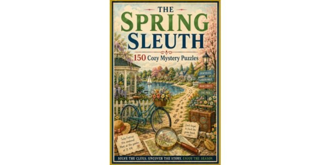 The Spring Sleuth Puzzle Book Cover Image
