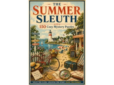 The Summer Sleuth Puzzle Book Cover Image