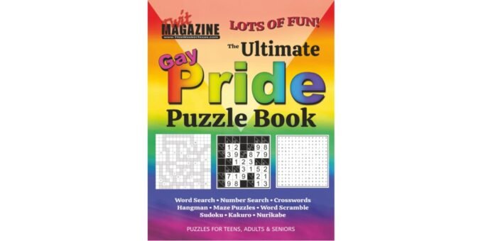 Ultimate Gay Pride Puzzle Book Cover Images